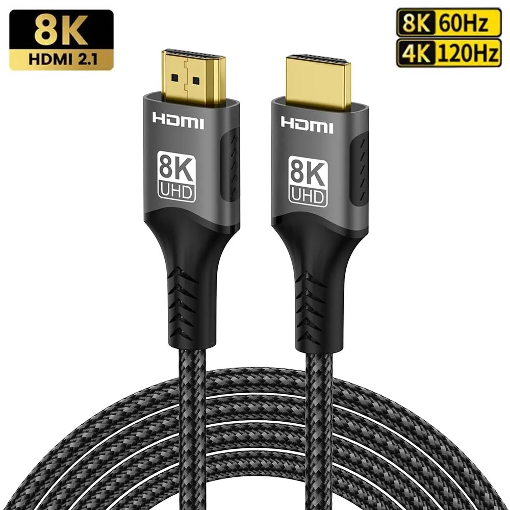 כבל HDMI 2.1 עד 8K