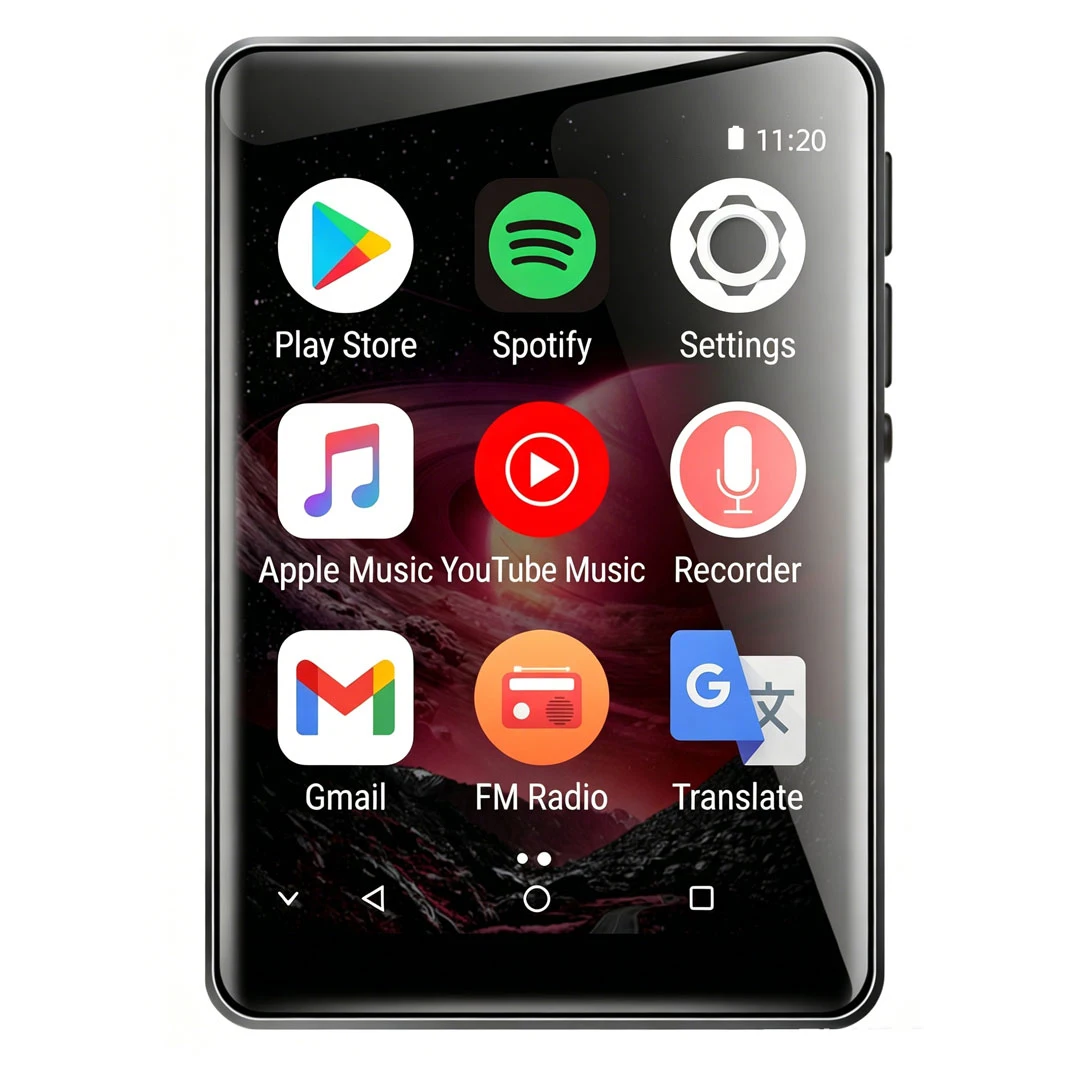 נגן מדיה נייד עם Android ו‑WiFi