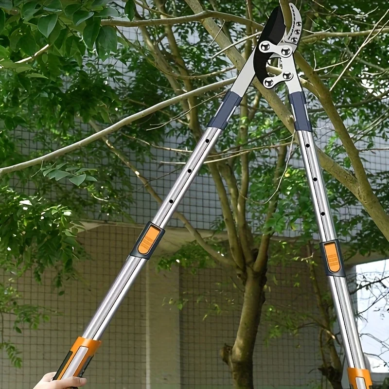 מזמרת ענפים טלסקופית לגינה