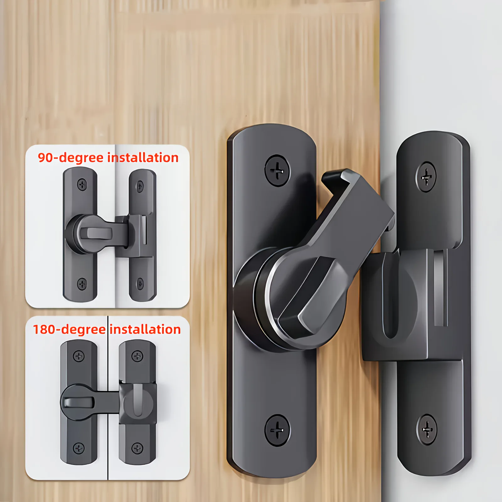 Keyless Door Bolt Lock