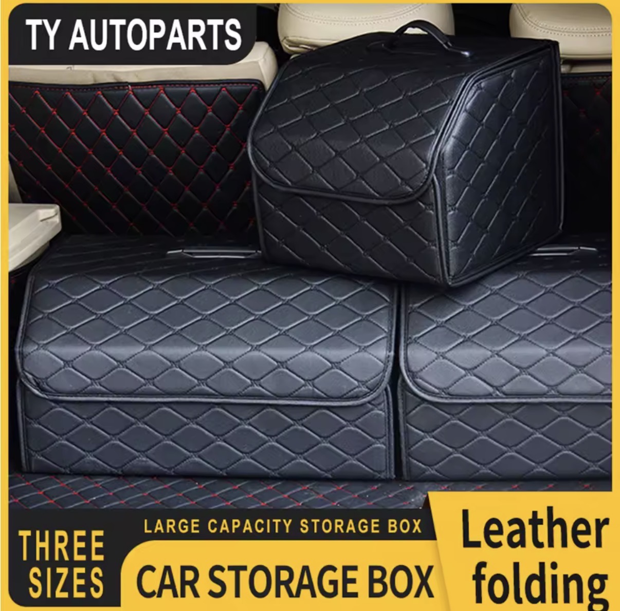 Folding Car Trunk Organizer