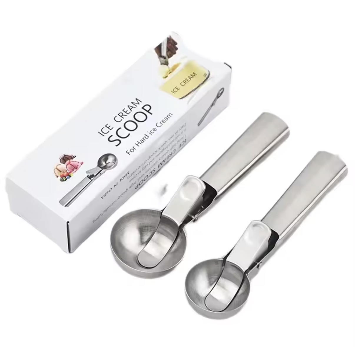 Stainless Steel Ice Cream Scoop