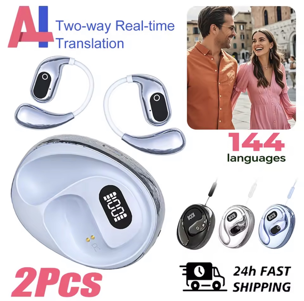 Earbuds with App-Based Translation