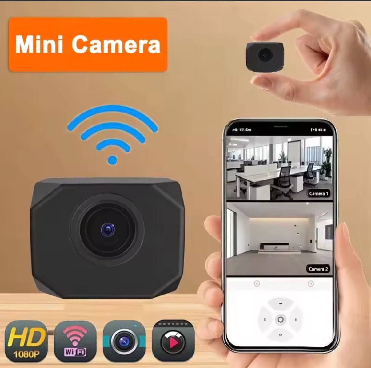 מצלמת WiFi קומפקטית
