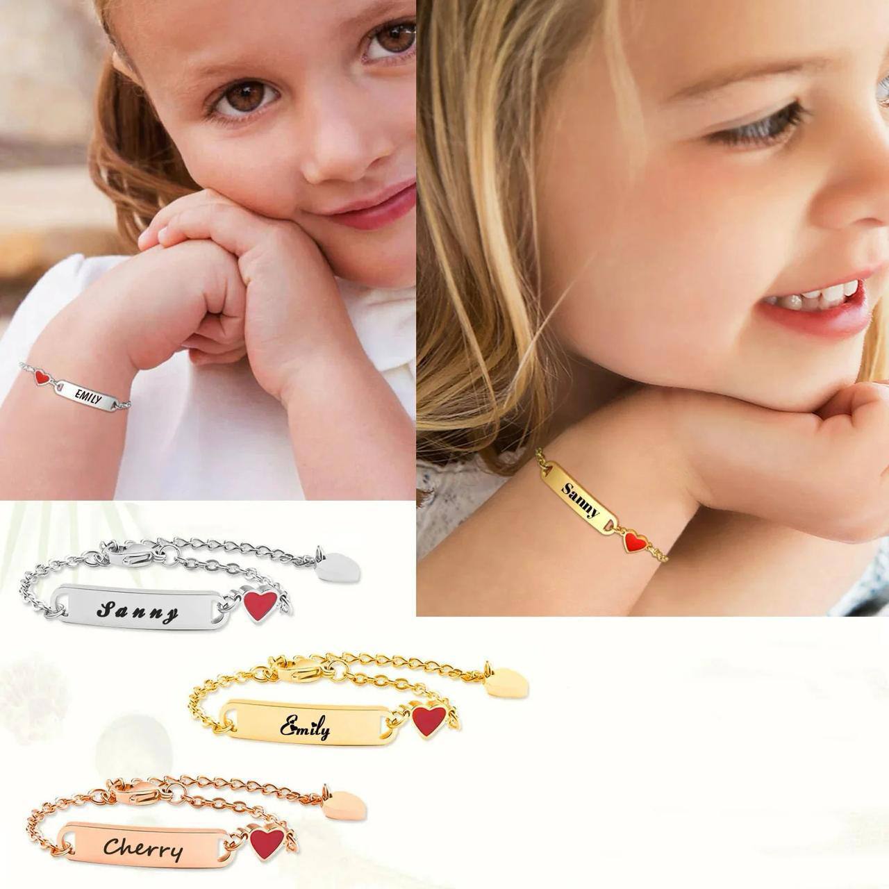 Personalized Name Bracelet for Kids